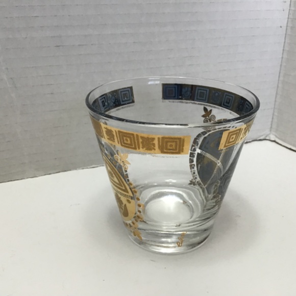 2 Vintage Culver Coronet mid century modern old fashioned tumbler glassware - Picture 5 of 14